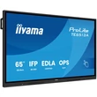 Kép 2/5 - iiyama touch IPS monitor, 64,5", 3840 x 2160, 16:9, 450cd, 8ms, 1200:1, HDMIx3/DP/USB-Cx2/USBx5/RJ45x2/RS-232C