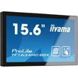 Kép 2/5 - iiyama touch monitor, 15,6", 1920x1080, 16:9, 405cd, 28ms, 700:1,VGA/HDMI/DP, open frame, TF1634MC