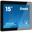 Kép 2/5 - iiyama touch monitor, 15", 1024x768, 4:3 315cd, 8ms, 800:1,VGA/HDMI/DP, Open frame, TF1515MC