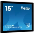 Kép 2/5 - iiyama touch monitor, 15", 1024x768, 4:3, 330cd, 8ms, 700:1,VGA/HDMI/DP, Open frame, TF1534MC