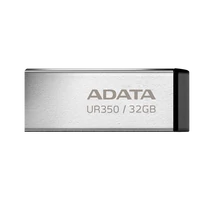 ADATA Pendrive 32GB, UR350 USB 3.2, fémházas, fekete