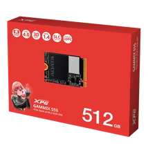 ADATA SSD M.2 2230 NVMe Gen4x4 512GB GAMMIX S55