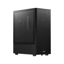 ADATA XPG Ház Midi ATX Valor MESH, 4x120mm ventilátor, Tápegység nélkül, üvegfalú, fekete