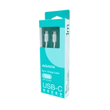 ADATA kábel USB 3.2 - USB TypeC - TypeC 1m műanyag fehér