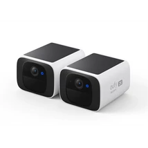 ANKER EUFY Kamera, SoloCam S220, 2K, Beépített Napelem, AI arcfelismerés, WiFi-s, kültéri (2db/csomag) - E8134321