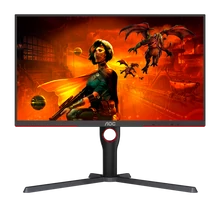 AOC Gaming 160Hz IPS monitor 27" U27G3X/BK, 3840x2160, 16:9, 450 cd/m2, 1 ms, HDMIx2/DisplayPortx2