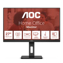 AOC IPS monitor 27" 27E3QAF, 1920x1080, 16:9, 300cd/m2, 4ms, HDMI/DisplayPort/VGA, Pivot, hangszóró