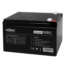 APC (NJOY) GP12122F Akkumulátor 12V/12Ah zárt, gondozásmentes Borne T2