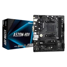 ASROCK Alaplap AM4 A520M-HDV AMD A520, mATX
