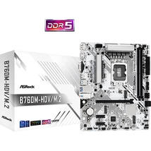 ASROCK Alaplap S1700 B760M-HDV/M.2 INTEL B760, mATX