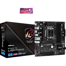 ASROCK Alaplap S1700 B760M PG LIGHTNING INTEL B760, mATX