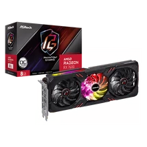 ASROCK Videokártya PCI-Ex16x AMD RX 7600 PHANTOM GAMING 8GB DDR6 OC