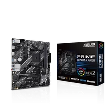 ASUS Alaplap AM4 PRIME B550M-K ARGB AMD B550, mATX