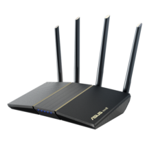 ASUS Wireless Router Dual Band AX3000 1xWAN(1000Mbps) + 4xLAN(1000Mbps), RT-AX57
