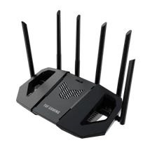 ASUS Wireless Router Dual Band BE6500 1xWAN(2.5Gbps) + 3xLAN(2.5Gbps) + 1xUSB, TUF-BE6500