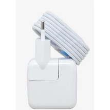 BLACKBIRD Hálózati Adapter 12W USB-A Kivitel + USB-C male to USB-A Töltő kábel 1m, Fehér (Ipad-hez)