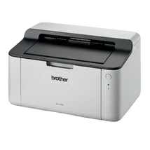 BROTHER Lézernyomtató HL-1110E, A4, mono, 20 lap/perc, USB, manuál duplex, 2400x600dpi, 1MB, szürke