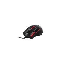 BARACUDA W029907 MANTA-B, BGM-041B gamer egér,8D, fekete, 12800 dpi