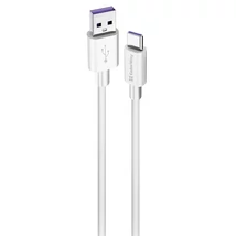 COLORWAY Kábel, USB Type-C CW-CBUC019-WH, gyors töltés, 5,0A 1M fehér
