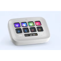 CORSAIR ELGATO STREAM DECK NEO, 8 Testreszabható LCD Billentyű, Testreszabható Infobar, LCD Érintőpanel, fehér