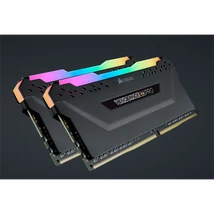 CORSAIR Memória VENGEANCE RGB DDR4 16GB 3200MHz C16 (Kit of 2), fekete