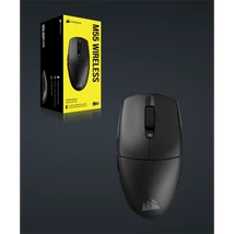 CORSAIR Vezeték Nélküli Egér Gaming, M55 Lightwight, 6 programozható gomb, Ultra-könnyű, 16000dpi, fekete