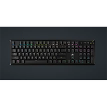 CORSAIR Vezetékes Billentyűzet Gaming, K70 CORE RGB, Mechanikus, MLX Red switch, 104 gombos, US, fekete