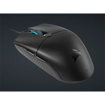 CORSAIR Vezetékes Egér Gaming, KATAR PRO Ultra-light, 6 programozható gomb, RGB Világítás, 12400dpi, fekete