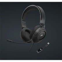 CORSAIR Vezetékes Headset, HS35 SURROUND v2 Gaming, Multiplatform, fekete