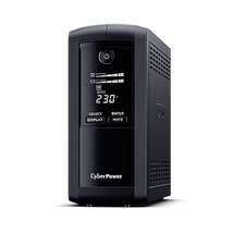 CYBERPOWER UPS VP1000ELCD (4x Schuko) 1000VA 550W 230V szünetmentes tápegység + USBLINE-INTERAKTÍV