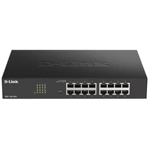 D-LINK Switch 16x1000Mbps Fémházas Asztali Menedzselhető, DGS-1100-16V2/E