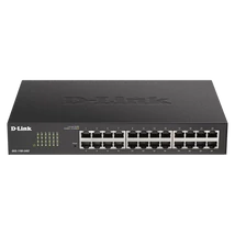 D-LINK Switch 24x1000Mbps Fémházas Menedzselhető Rackes, DGS-1100-24V2/E