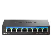 D-LINK Switch 8x2.5Gbps Multi-Gigabit Fémházas Asztali, DMS-108/E