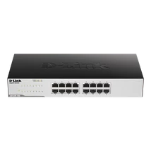 D-LINK Switch 16x1000Mbps Fémházas Asztali, Rackes, GO-SW-16G/E