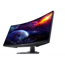 DELL LCD Monitor 34" S3422DWG, 3440x1440, 21:9, 3000:1, 400cd, 2ms, HDMI, Display Port, USB, fekete
