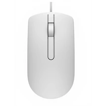 DELL Vezetékes egér, MS116 Optical Mouse - White