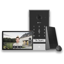 EZVIZ  EP7 Smart Home video kaputelefon, vezeték nélküli, napelem, 2K, 7 hüvelyk kijelző, távoli nyitás, 512GB