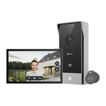 EZVIZ HP5 színes video kaputelefon, 7 hüvelykes átmérő, távoli nyitás, 2 vezeték, beépített csengő, kétirányú beszéd