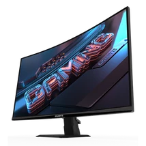 GIGABYTE Ívelt VA LED Monitor 27" GS27QCA 2560x1440, 2xHDMI/Displayport