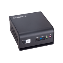 GIGABYTE PC BRIX, Intel Celeron N4500 2.8 GHz, HDMI, MiniDisplayport, LAN, WIFI, Bluetooth, 2,5" HDD hely, USB 3.0