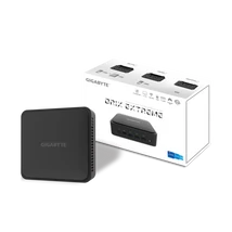 GIGABYTE PC BRIX, Intel Core i3 1220P 4.4GHz, 2xHDMI, MiniDisplayport, Thunderbolt, LAN, WIFI, BT, 2.5" HDD hely, 6xUSB
