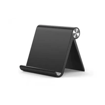 HAFFNER UNIVERZÁLIS ASZTALI ÁLLVÁNY TELEFON VAGY TABLET KÉSZÜLÉKHEZ, FEKETE