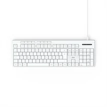 HAMA 173053, BILLENTYŰZET "CK-200",USB, FEHÉR