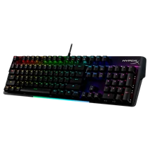 HP HYPERX vezetékes mechanikus gaming billentyűzet Alloy MKW100 piros switch - amerikai lokalizáció