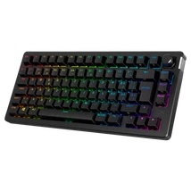 HP HYPERX vezeték nélküli mechanikus gaming billentyűzet Alloy Rise 75 piros switch - amerikai lokalizáció