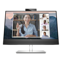 HP Monitor 23.8" E24mv G4 Conferencing 23.8" FHD AG IPS 1920x1080, 16:9, 1000:1, 250cd, 5ms, VGA, HDMI, DisplayPort