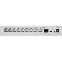 Huawei eKit Switch 8x1000Mbps (124W POE+) + 1x1000Mbps Uplink + 1x1GE (SFP), Nem menedzselhető, Asztali - S110-8P2ST