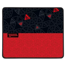 KONIX - DUNGEONS & DRAGONS Gaming Egérpad 49x49x270mm, Fekete-Piros