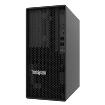LENOVO torony szerver - ST45 V3 (3.5"), 6C AMD EPYC 4244P 3.8GHz, 1x16GB, 2x 900GB 5400 PRO RI SSD, Software RAID, 500W.