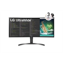LG VA monitor 35" 35WN75CP, 3440x1440, 21:9, 300cd/m2, 5ms, 2xHDMI/DisplayPort/USB-C/2xUSB, hangszóró